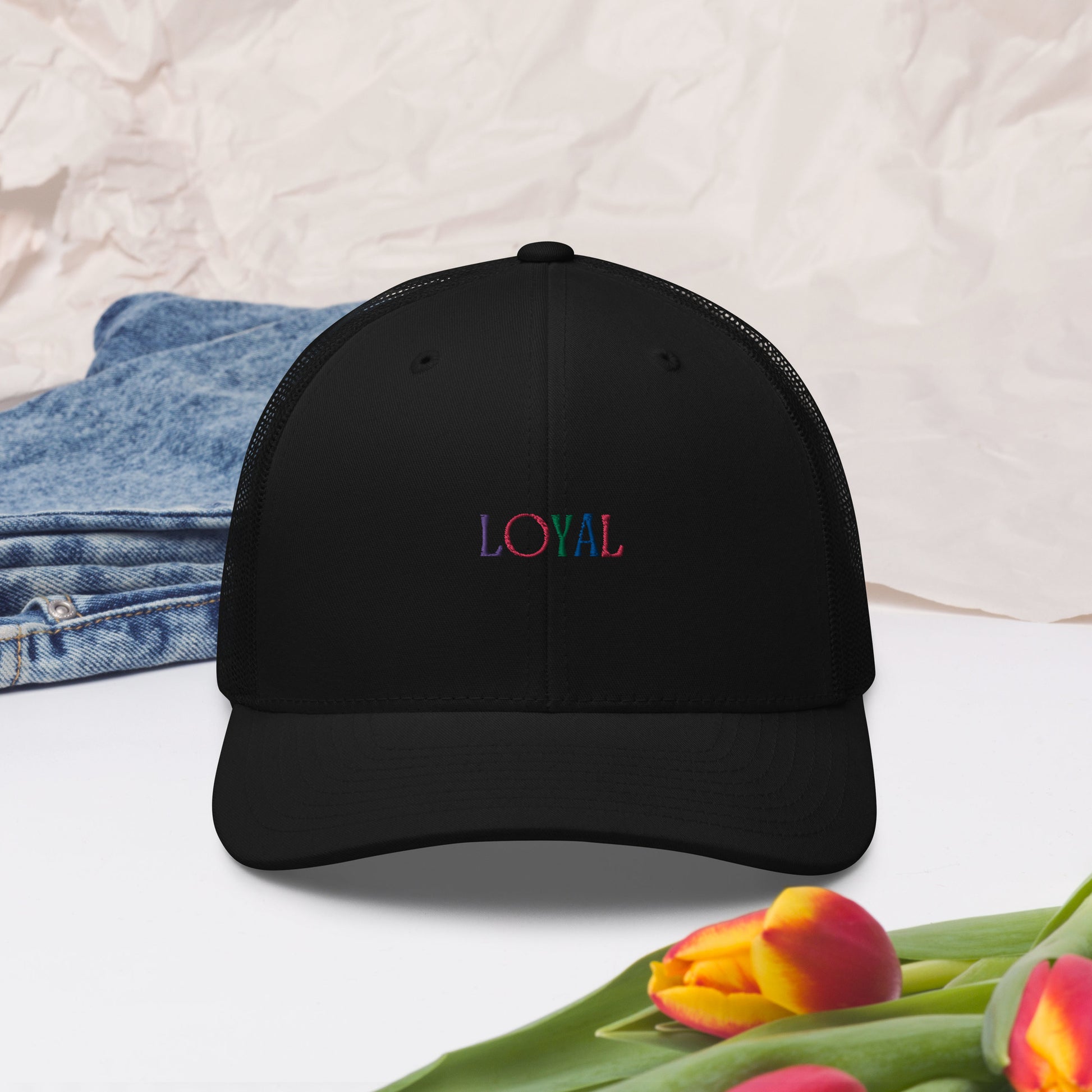 Low Profile Trucker Hat | Low Profile Embroidered Cap | Urgedme