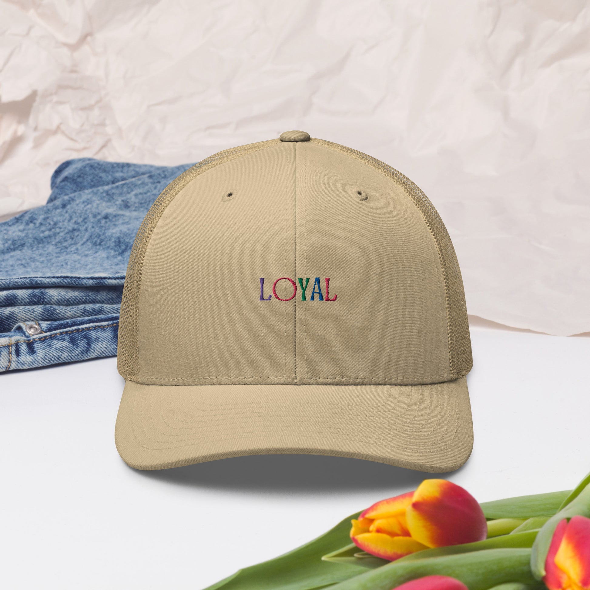 Low Profile Trucker Hat | Low Profile Embroidered Cap | Urgedme