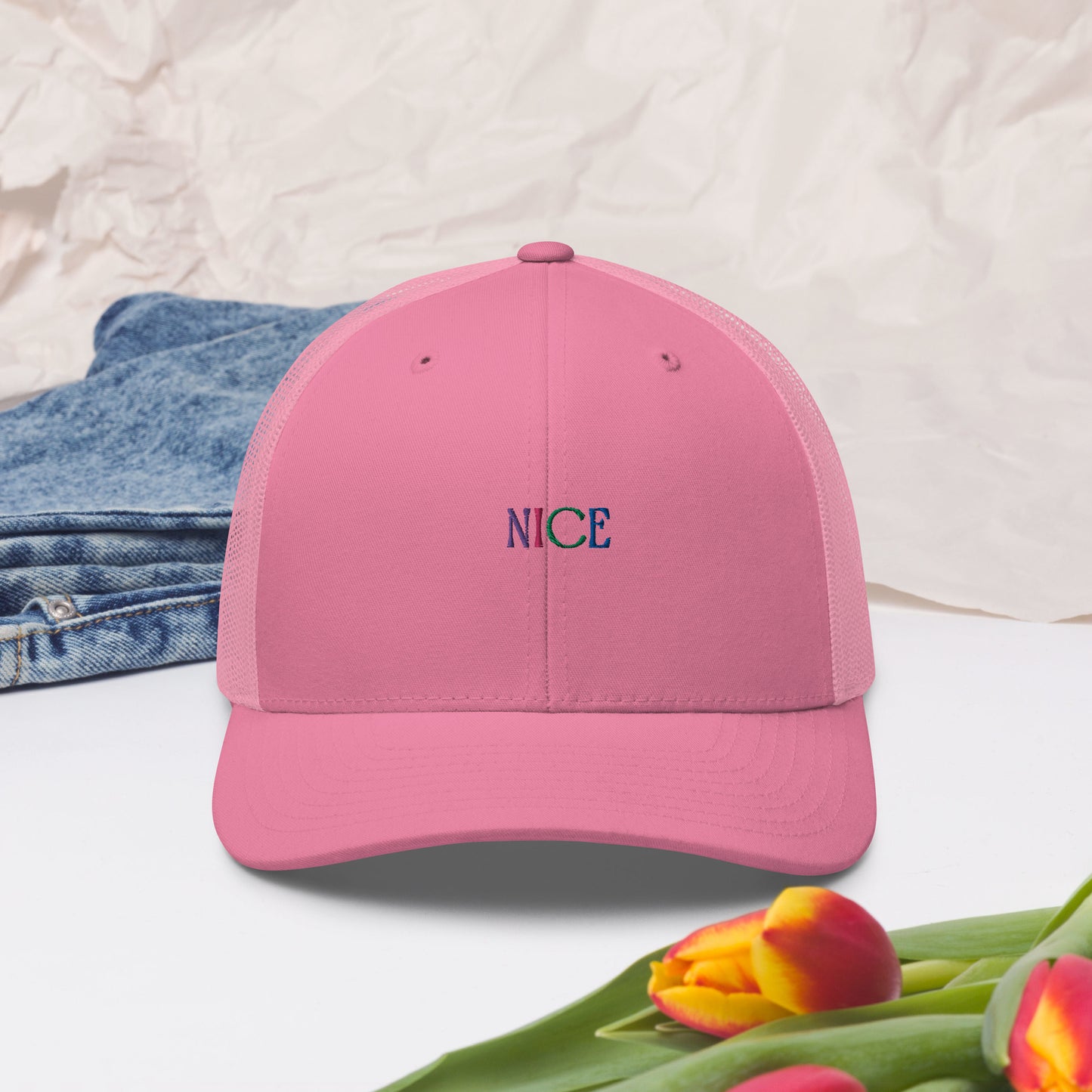 Nice Trucker Cap | Six-Panel Trucker Cap | Urgedme