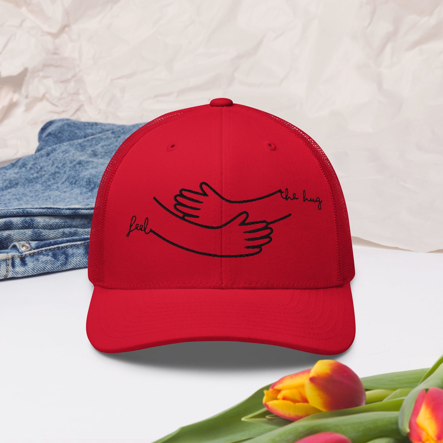 FEEL THE HUG Trucker Cap