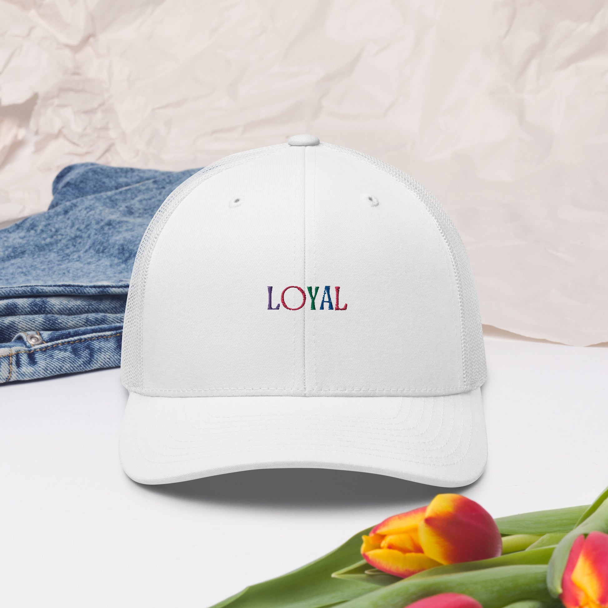 Low Profile Trucker Hat | Low Profile Embroidered Cap | Urgedme