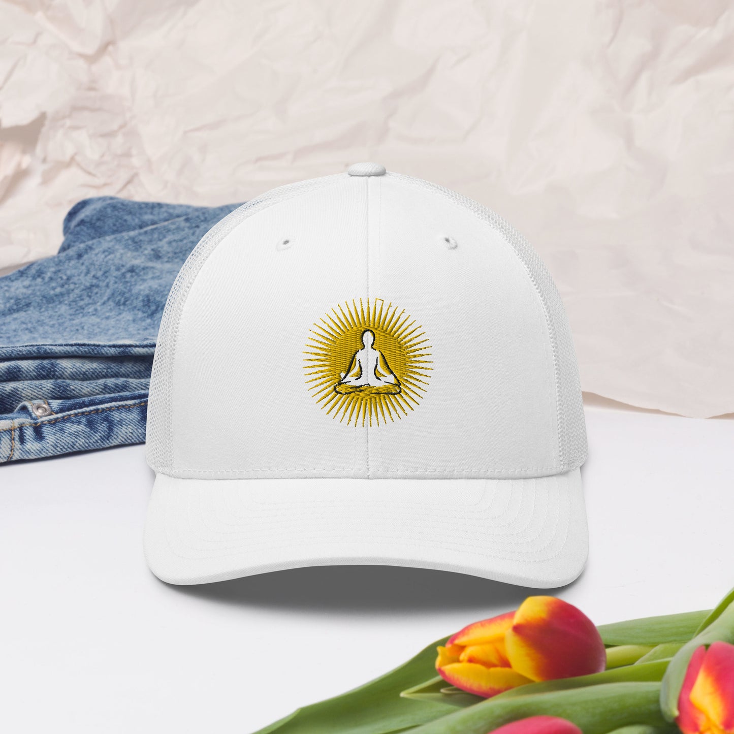 MEDITATING Trucker Cap