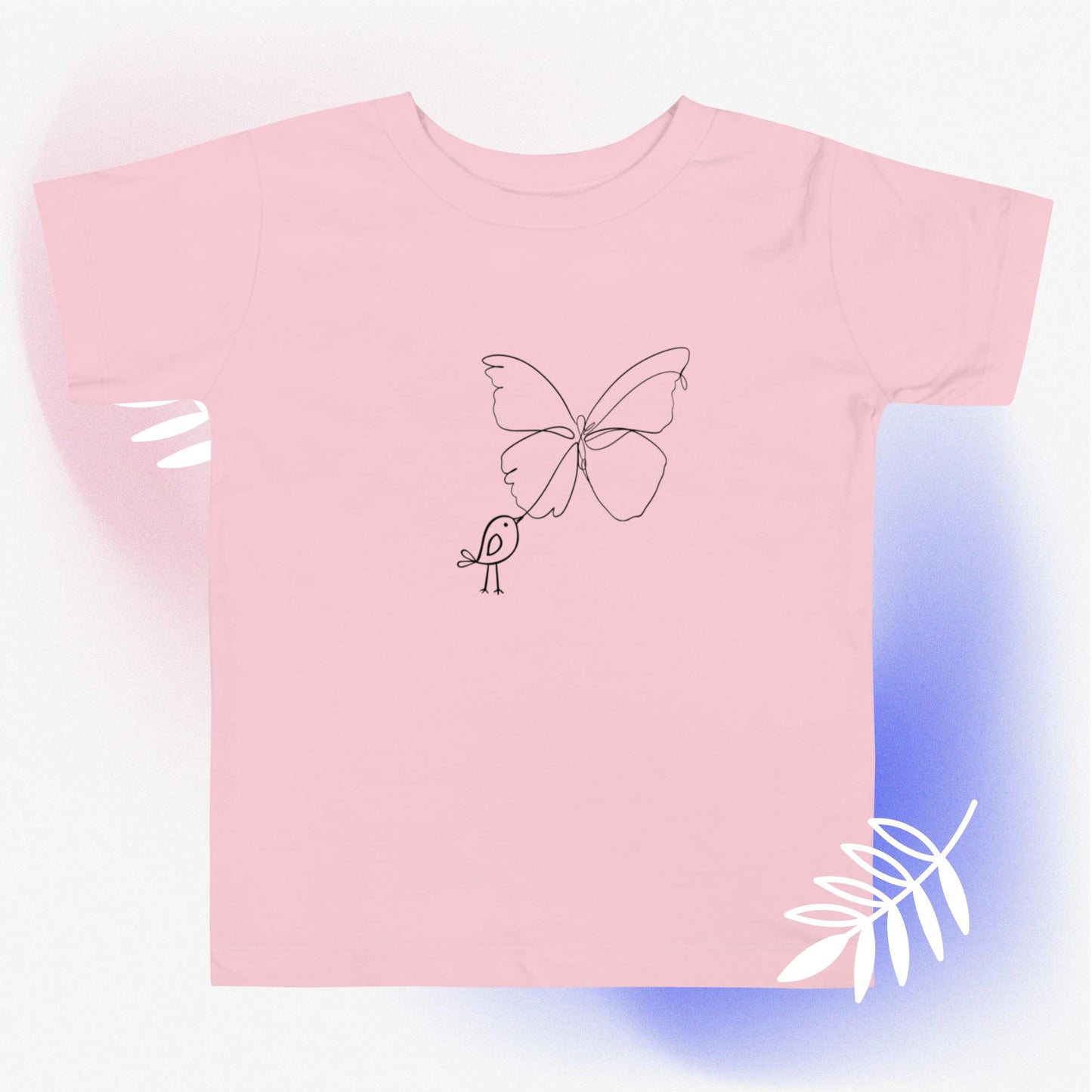 BIRD BUTTERFLY Toddler Short Sleeve Tee