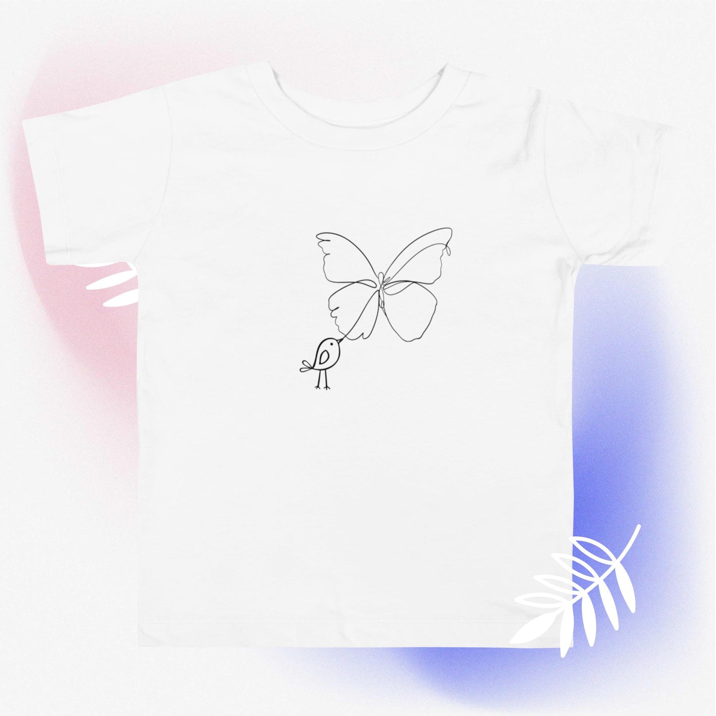 BIRD BUTTERFLY Toddler Short Sleeve Tee