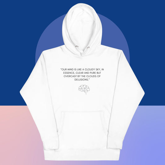 OUR MIND IS LIKE A CLOUDY SKY II Unisex Hoodie