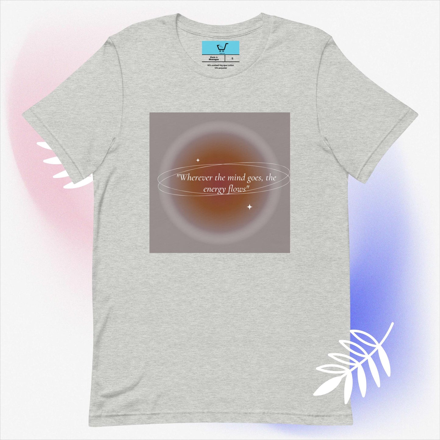 Inspirational Mindful Tee | Lightweight Cotton Tee | Urgedme