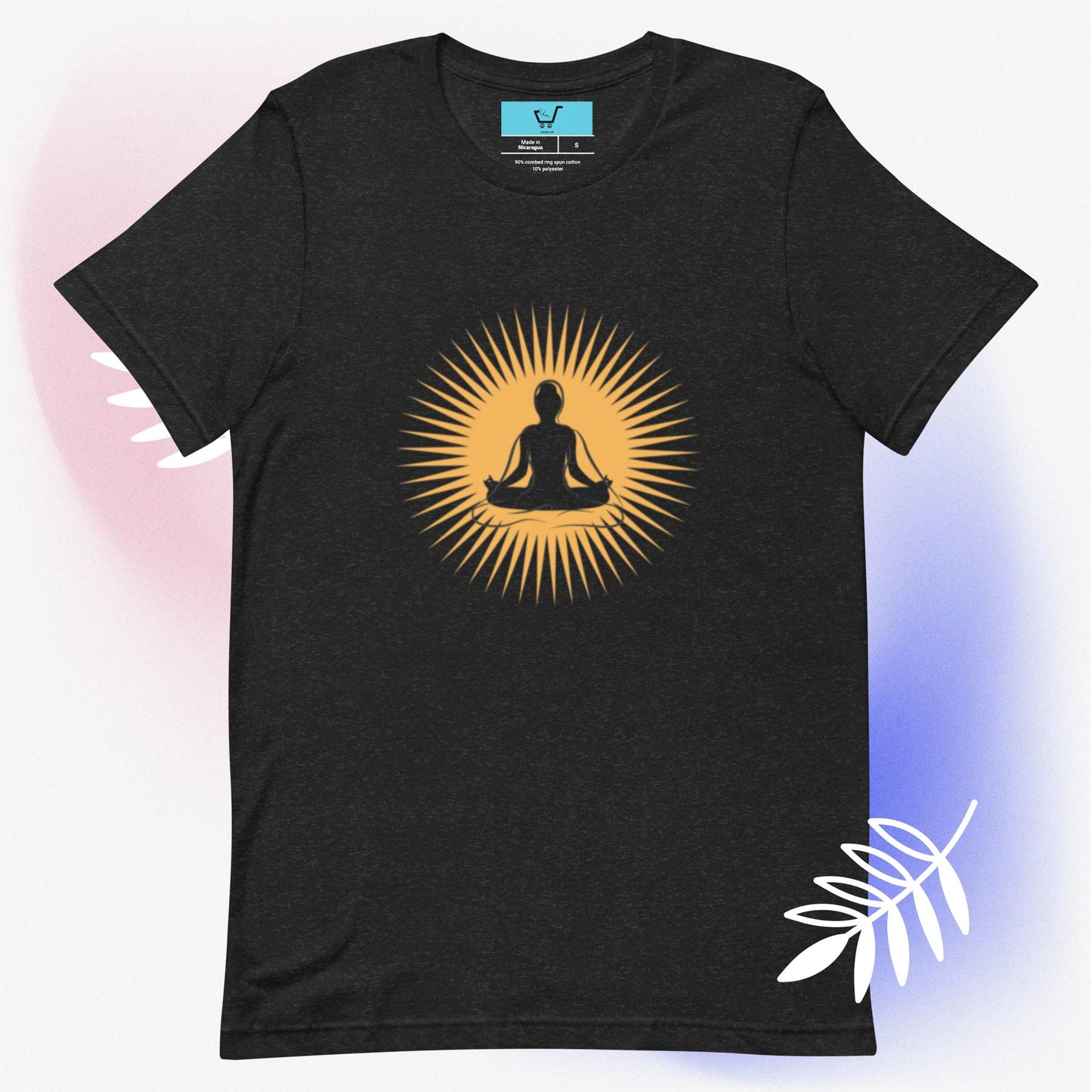 MEDITATING Unisex t-shirt