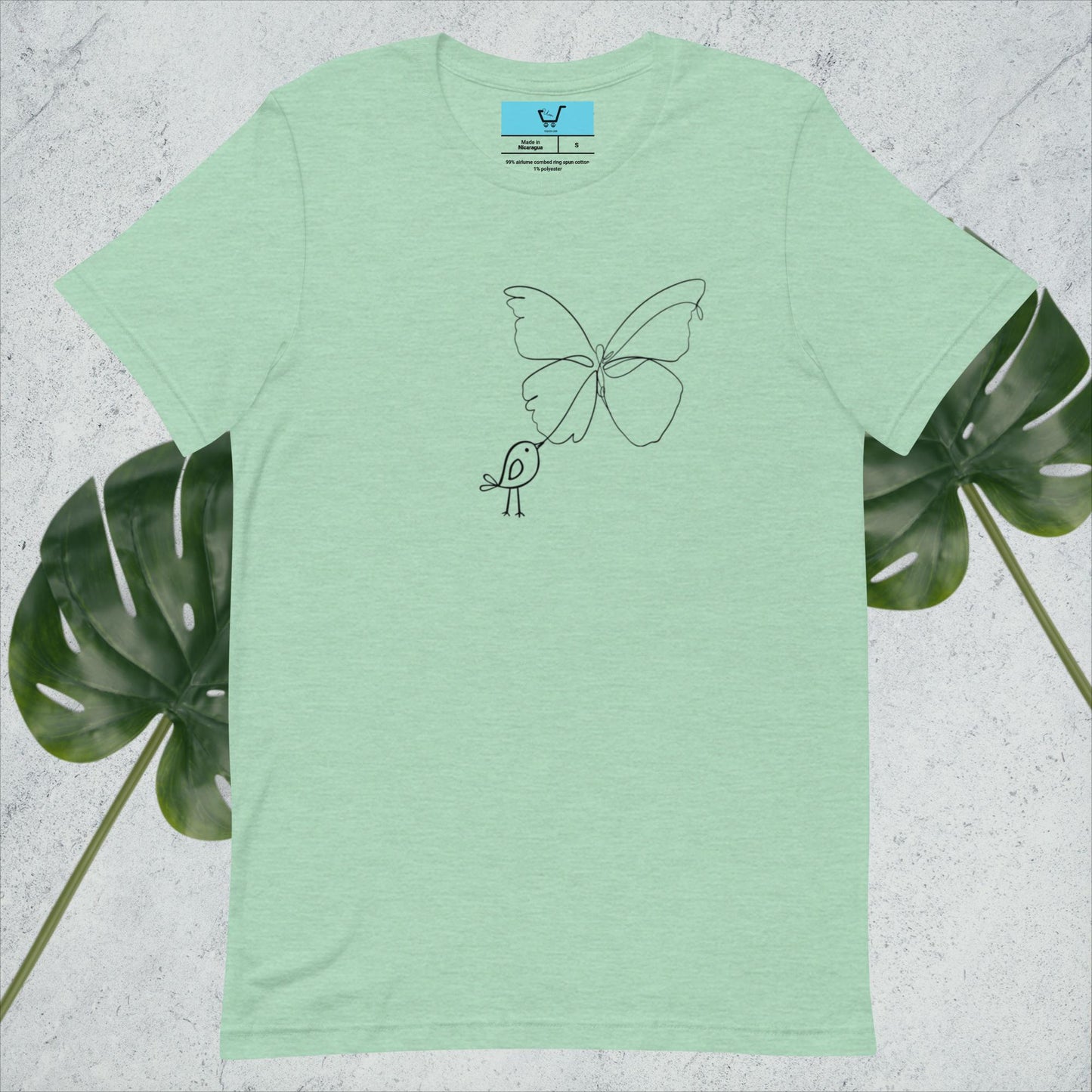 BIRD BUTTERFLY T-shirt