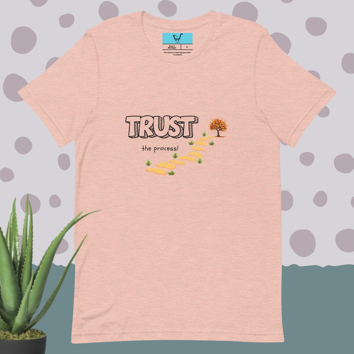 TRUST THE PROCESS Unisex t-shirt