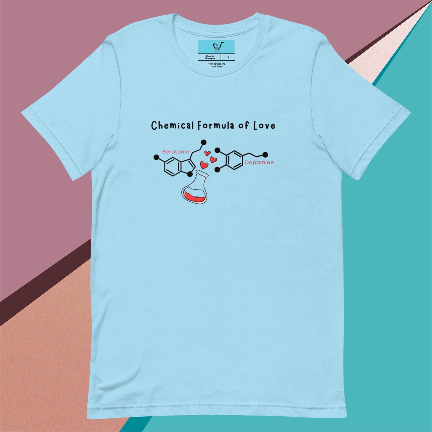 CHEMICAL FORMULA OF LOVE T-shirt