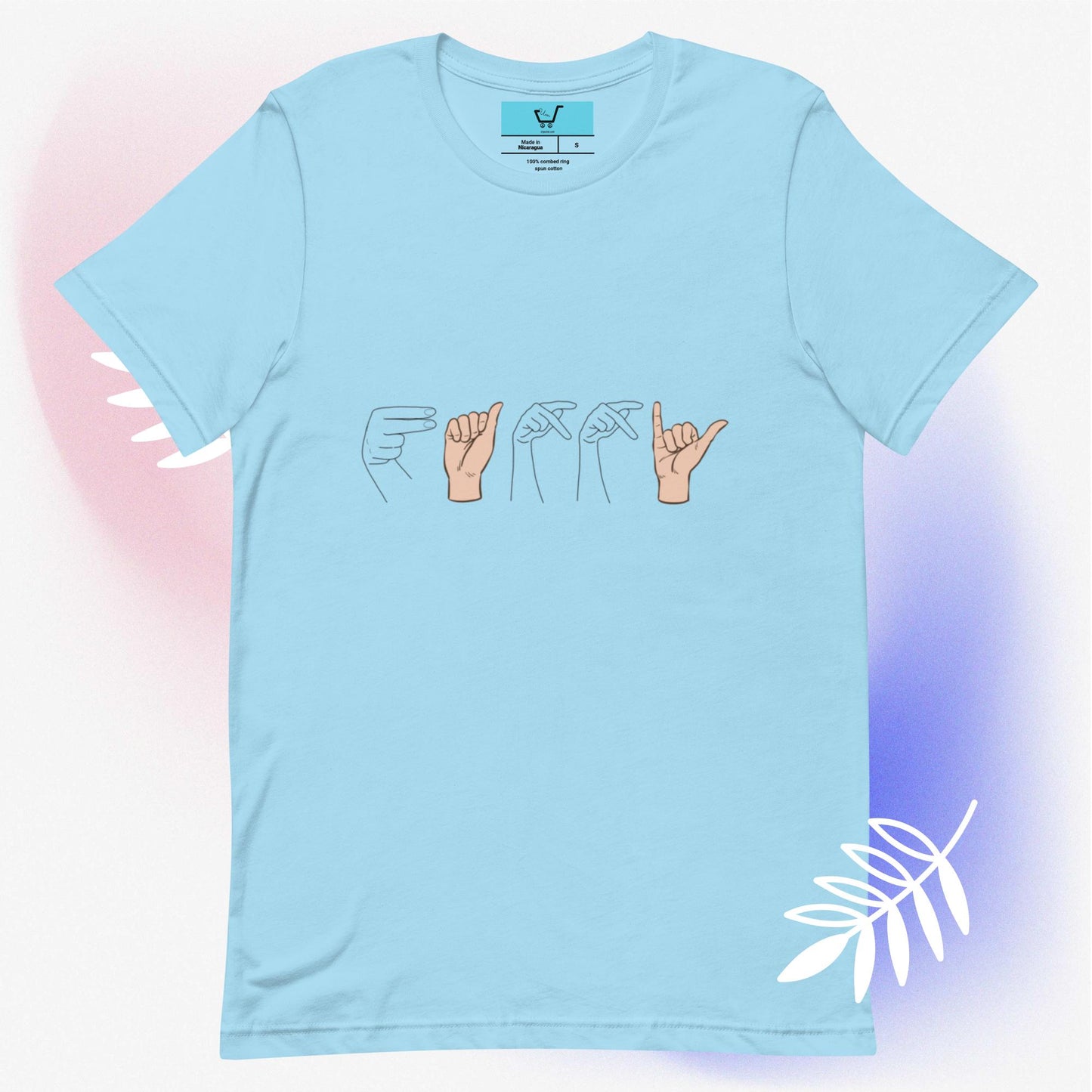 HAPPY-ASL Unisex t-shirt