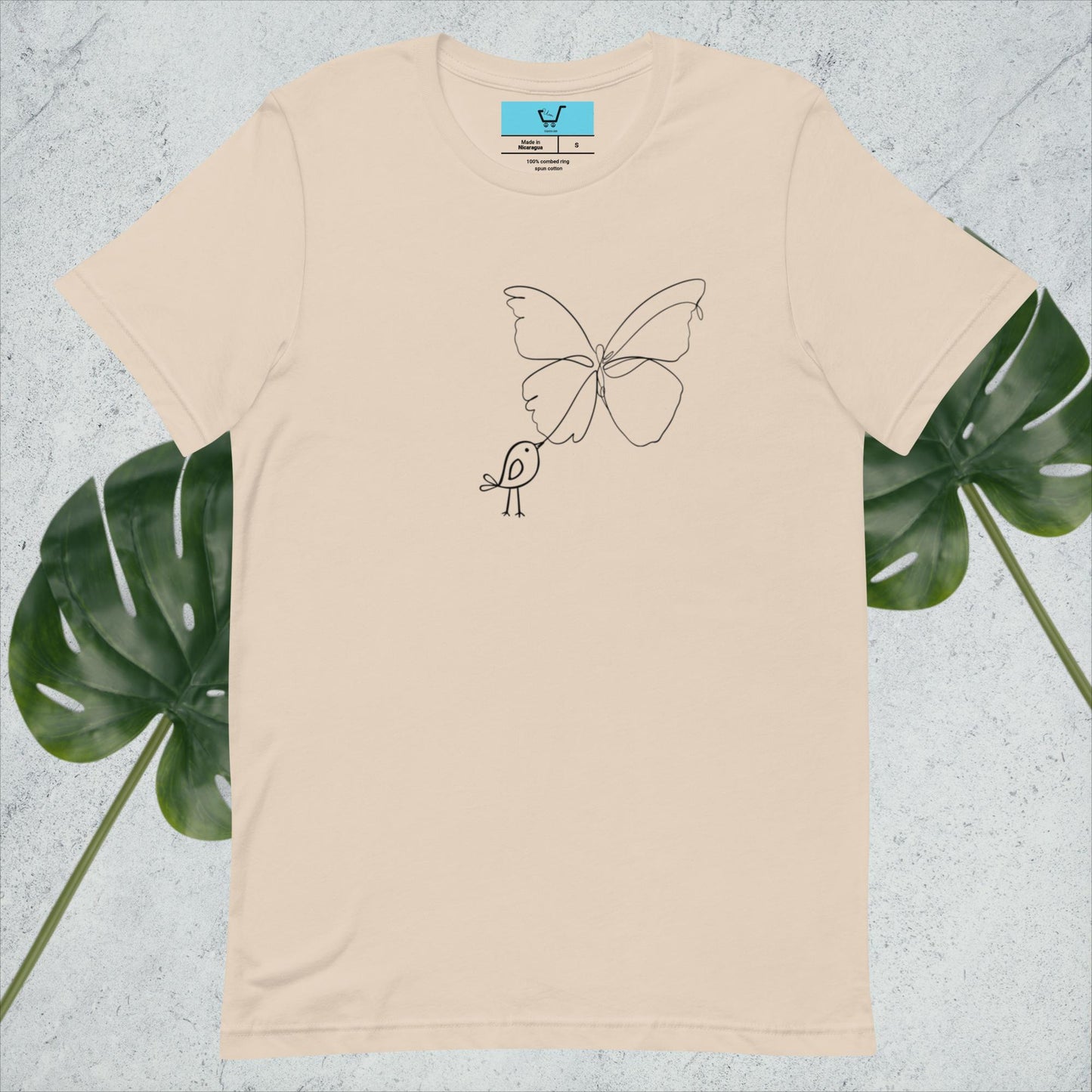 BIRD BUTTERFLY T-shirt