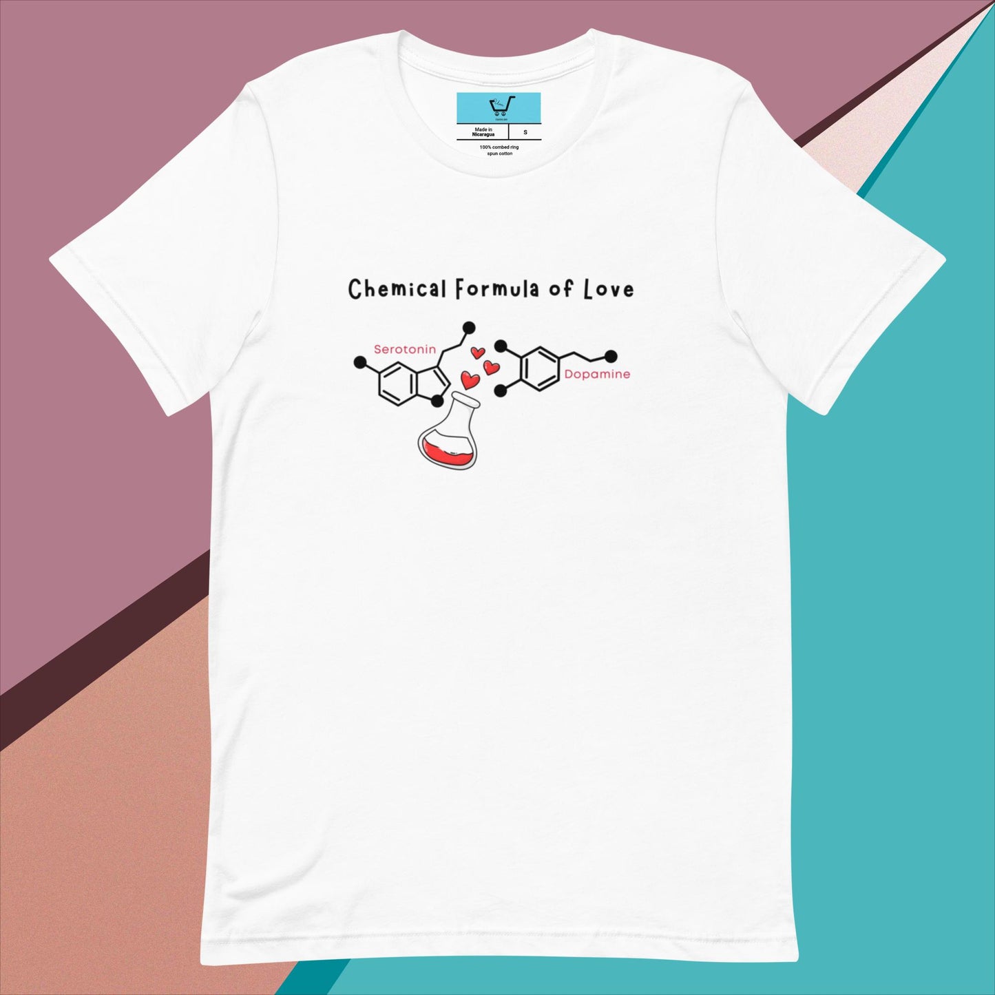 CHEMICAL FORMULA OF LOVE T-shirt