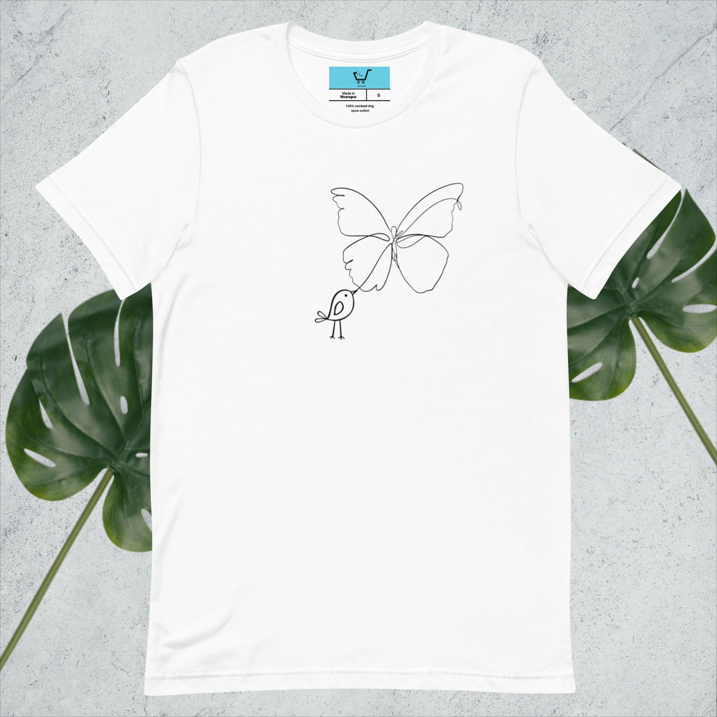 BIRD BUTTERFLY T-shirt