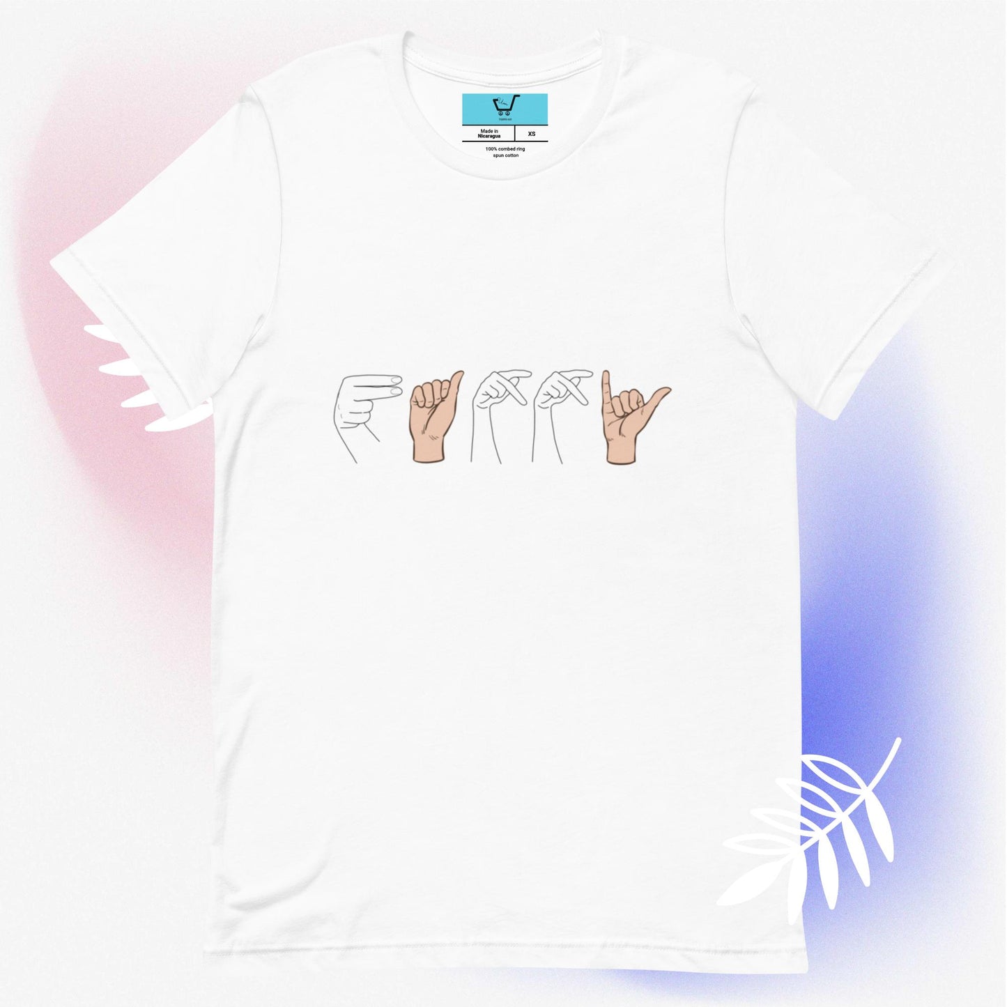 HAPPY-ASL Unisex t-shirt