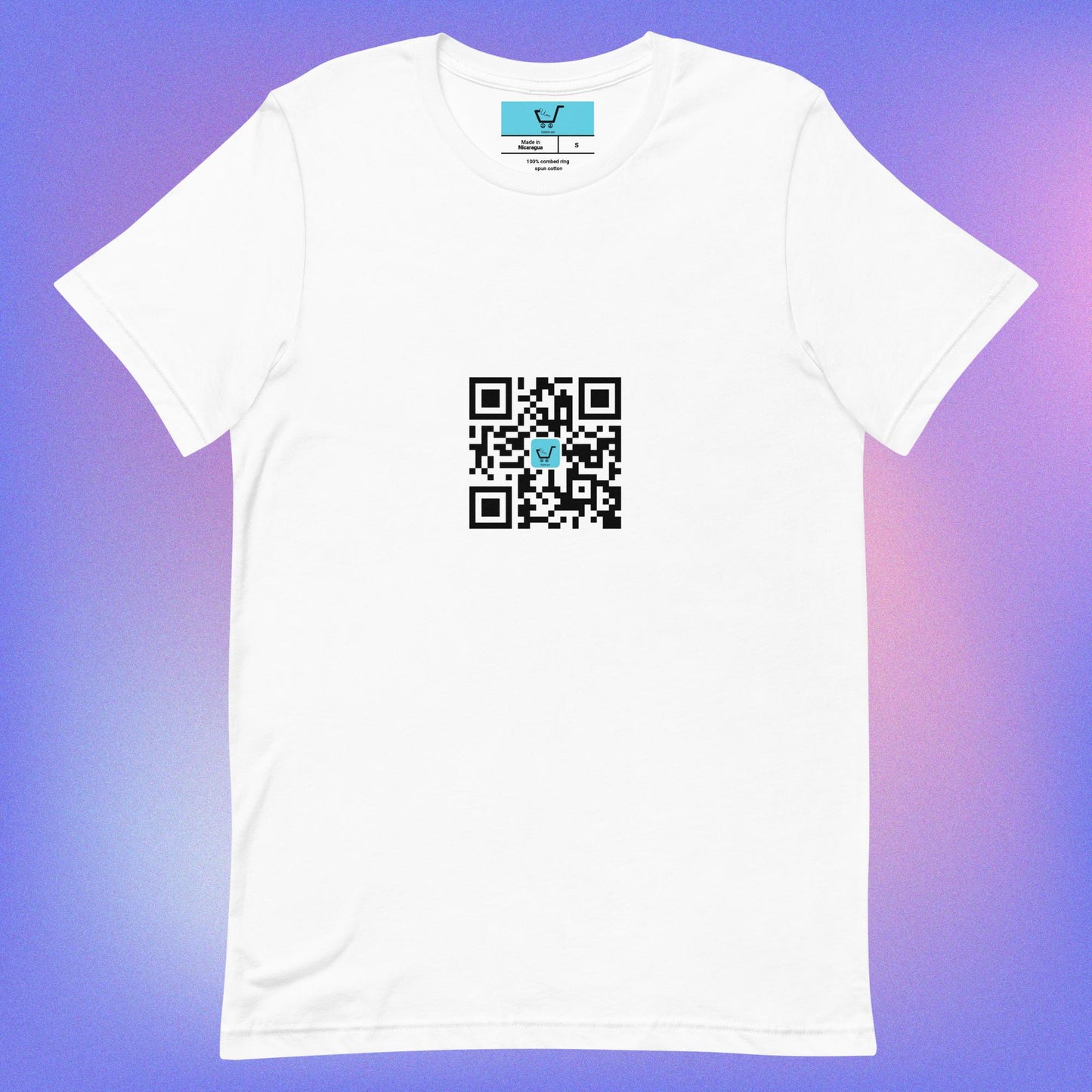 QR Code Unisex t-shirt